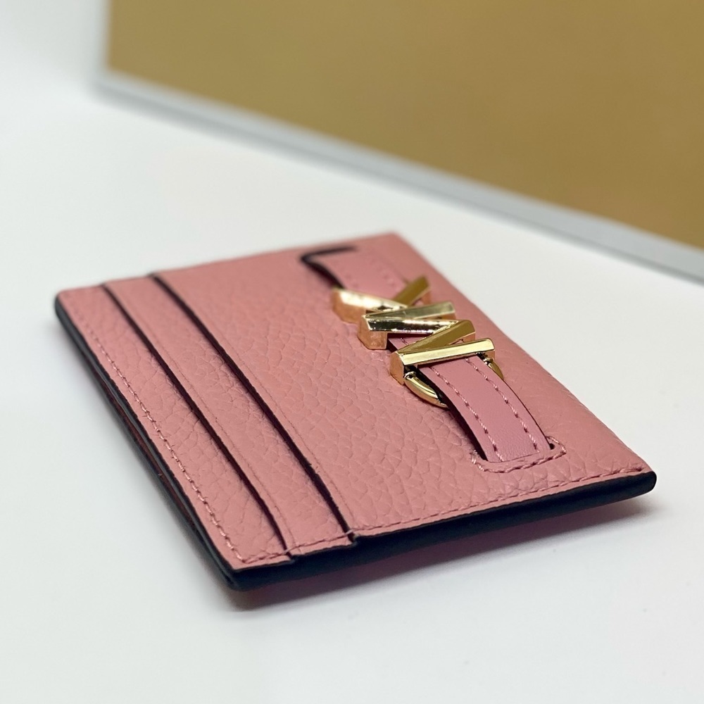 MICHAEL KORS Reed Card Holder Case Wallet Primrose